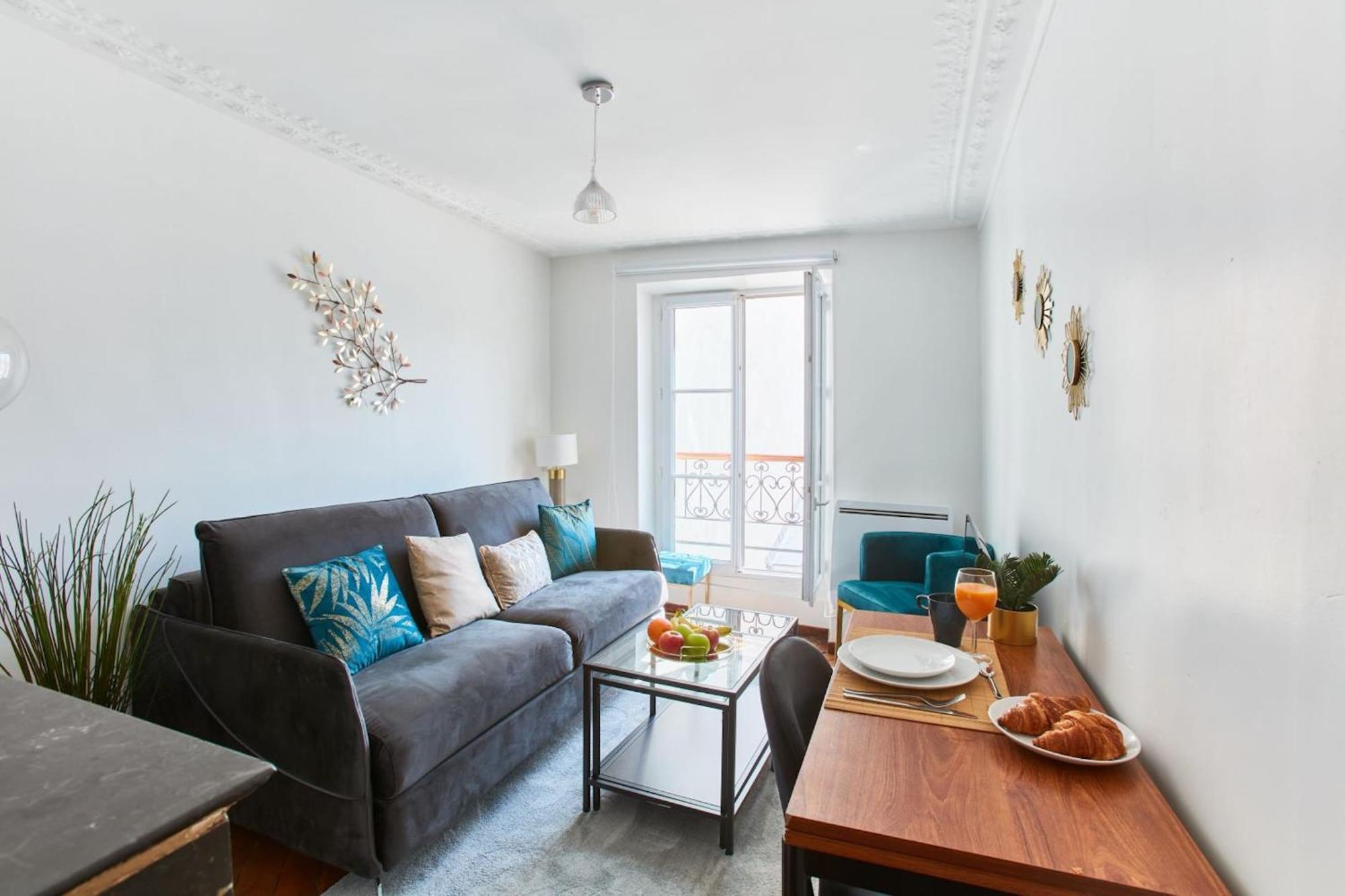 Montmartre & Sacre-Coeur Basilica - 1Br - Cityapartmentstay Париж Екстер'єр фото